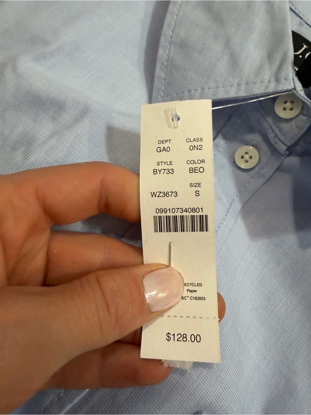 J crew Étienne oversized shirt in lightweight oxford - Picture 5 of 5